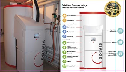 Zitzler Haustechnik - SolvisMax Brennwertanlage mit Frischwasserstation