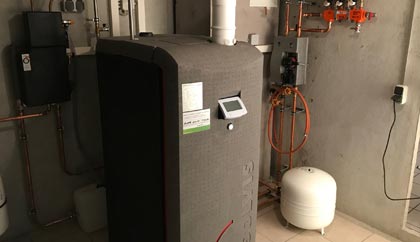 Zitzler Haustechnik - SolvisBen Gasbrennwertanlage mit Frischwasserstation