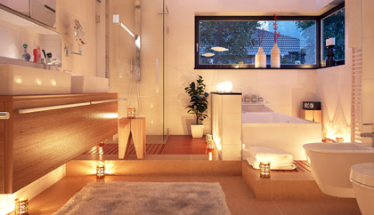 Zitzler Haustechnik - Beispiel einer Badezimmersanierung