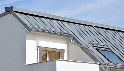 Zitzler Haustechnik - Blechdach mit Blitzschutzanlage